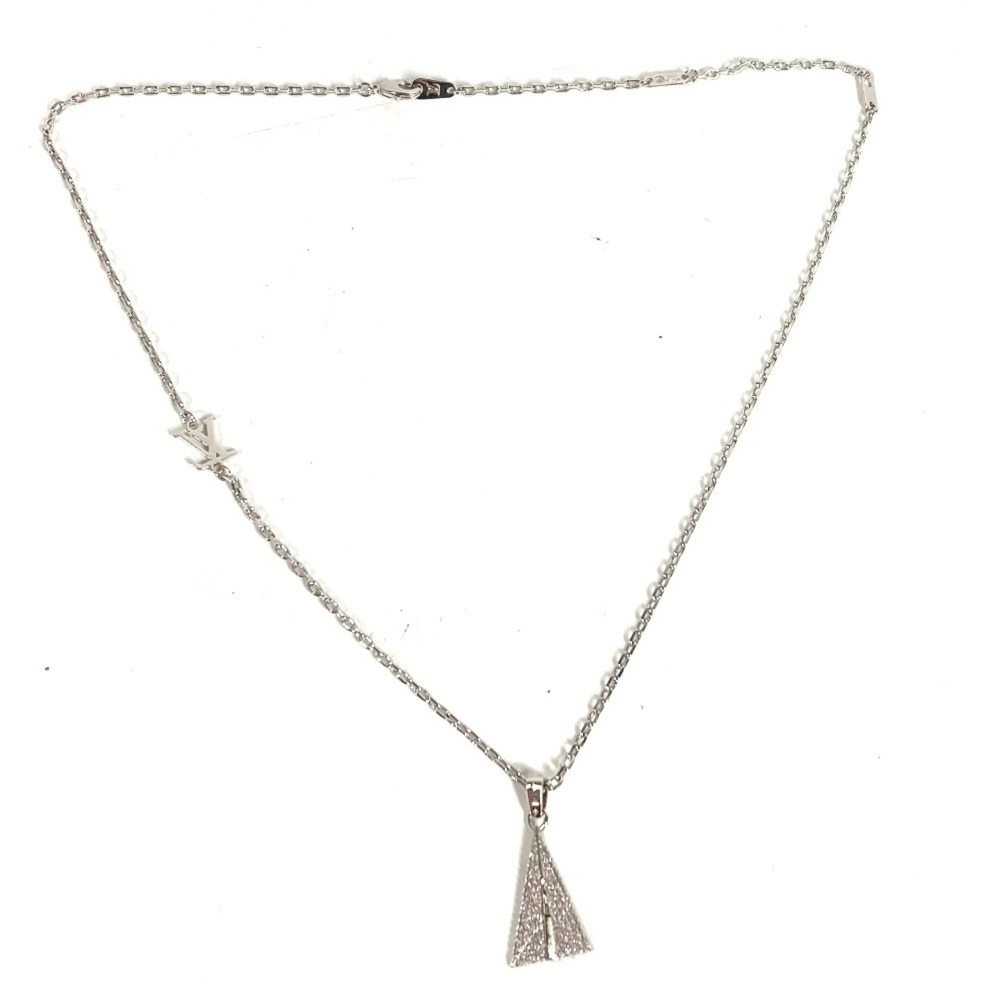 LOUIS VUITTON Silver Necklace - Picture 2 of 8